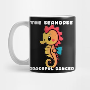 Cute Yellow Seahorse Mug